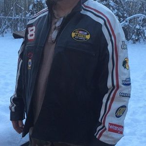 NASCAR Dale Earnhardt, Jr leather coat. XL.